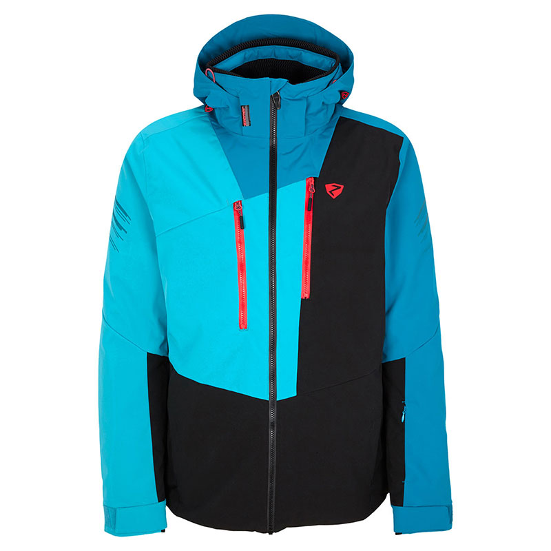 Ziener Damen Ribba Ski-Jacke - PFC Frei, Wollwattierung, Wasserdicht