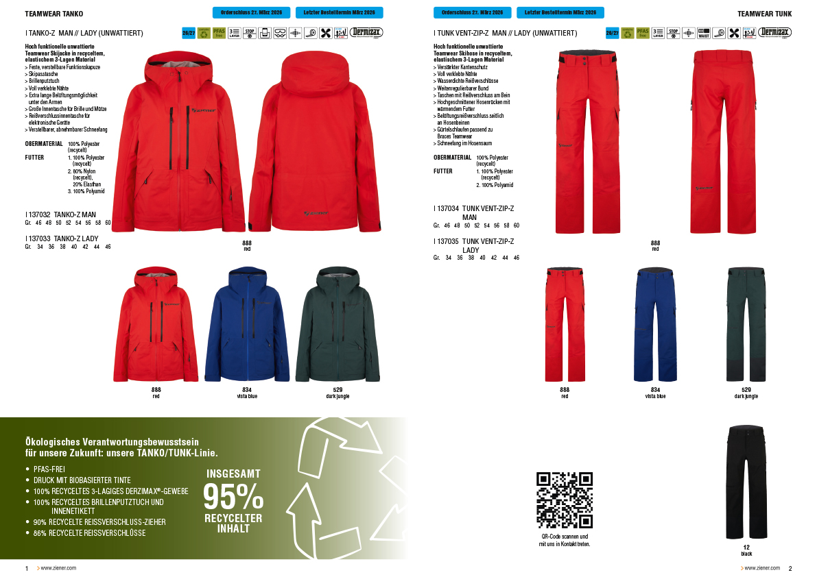 ZIENER TW W2627 Farbuebersicht Kollektion Tanko Tunk A4