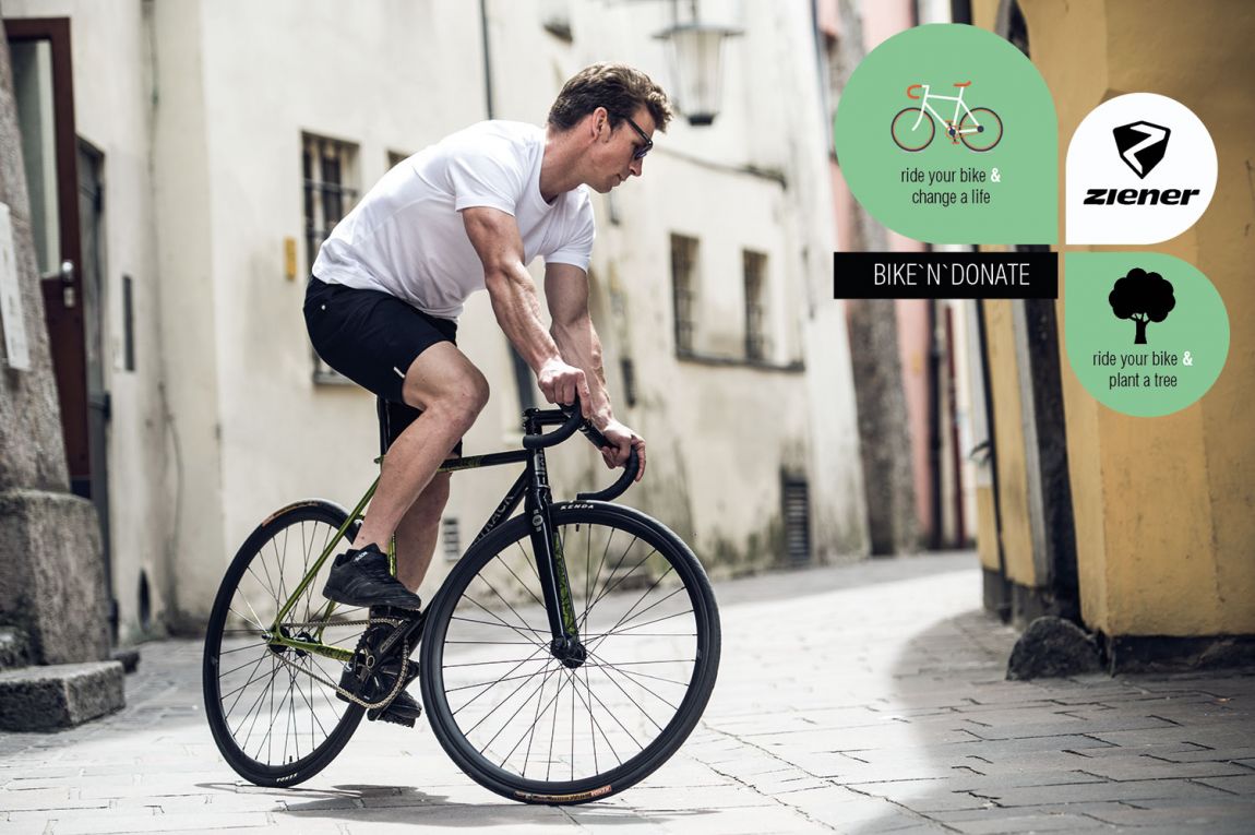 BIKE 'N' DONATE - That was our summer campaign