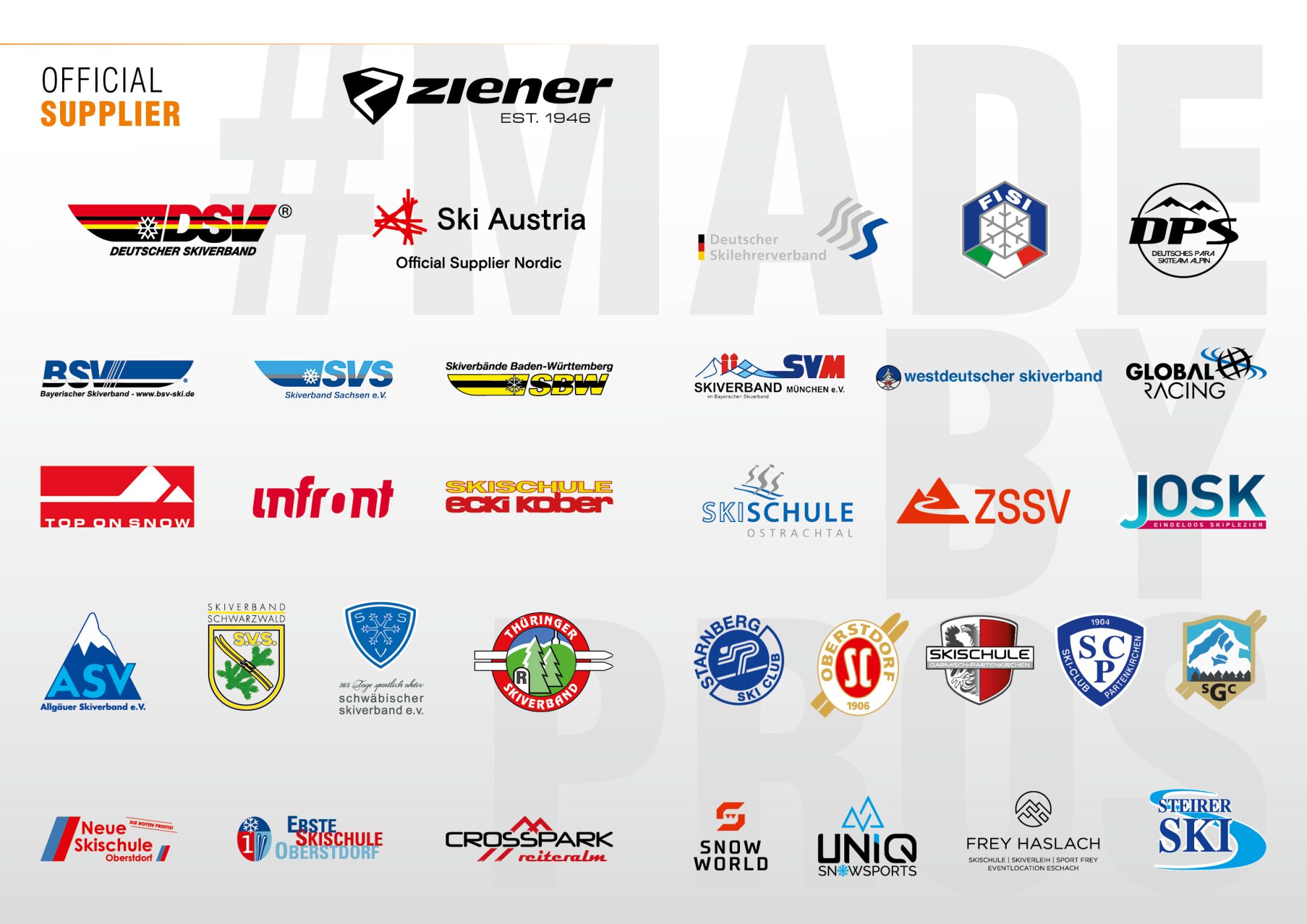 #MADEBYPROS — United by trust, team spirit, and a powerful community