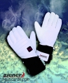 Heated ski gloves